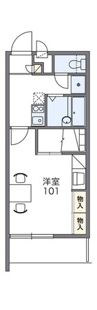 放出駅 徒歩14分 3階の物件間取画像